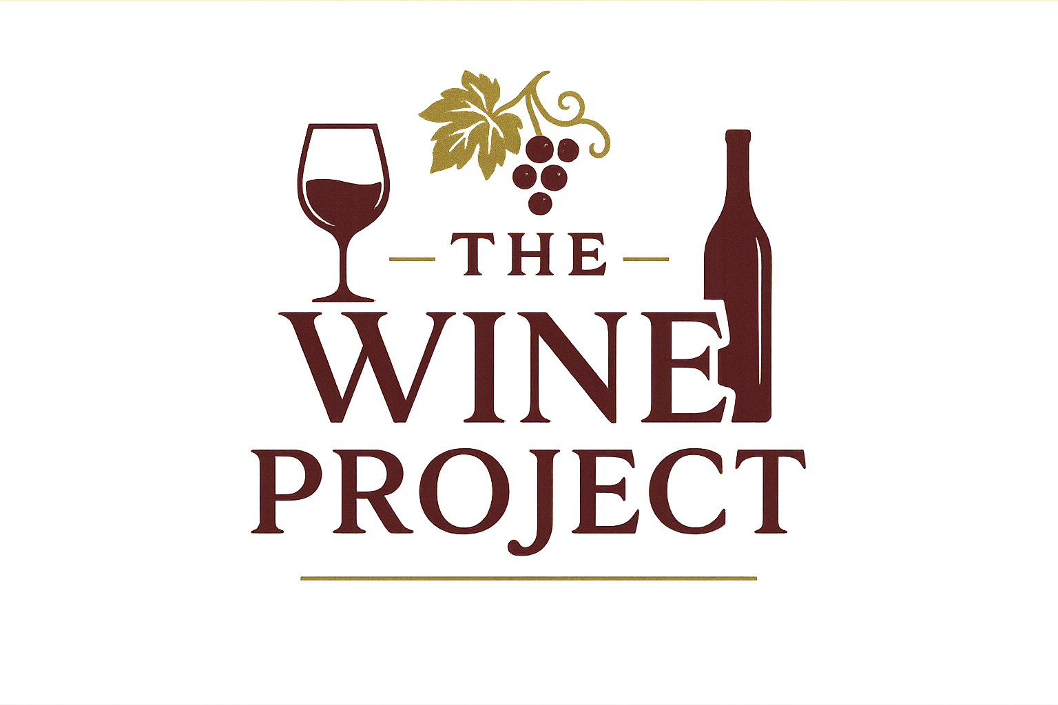 Give me a logo for "The Wine Project"